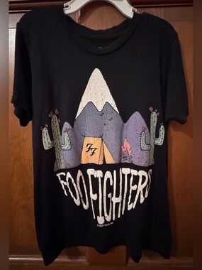 EUC Unisex Kids’ Sz. 6 Rowdy Sprout Foo Fighters "Mexican Camp" Tee